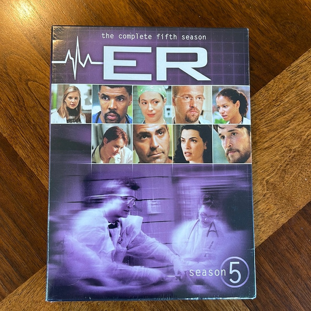 UNOPENED - ER DVD COMPLETE SEASON 5